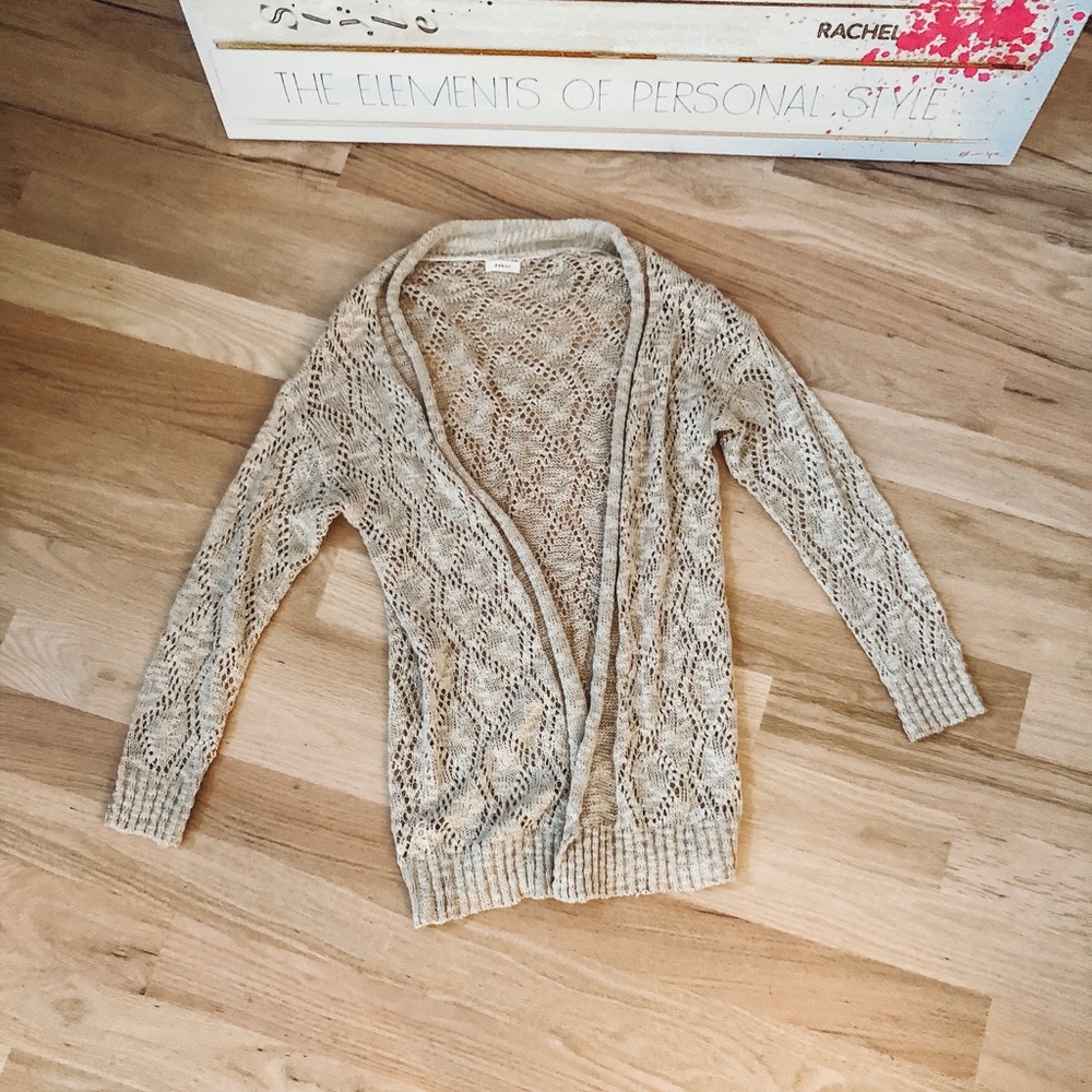 Lightweight sheer cardigan
